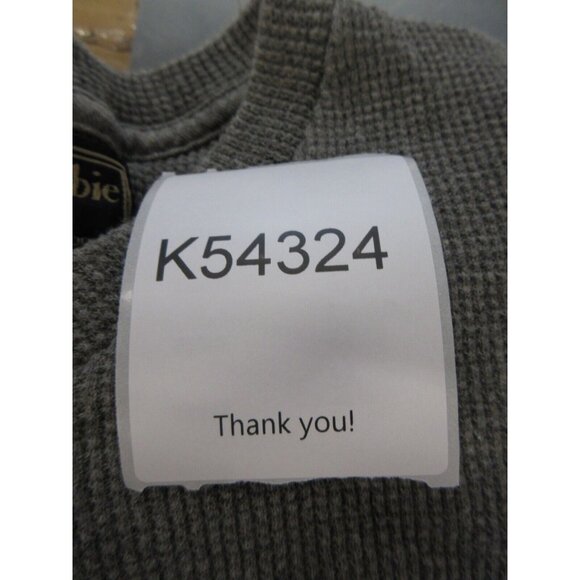 VINTAGE Abercrombie & Fitch Sweater Large Thermal Waffle USA Striped - Picture 9 of 9